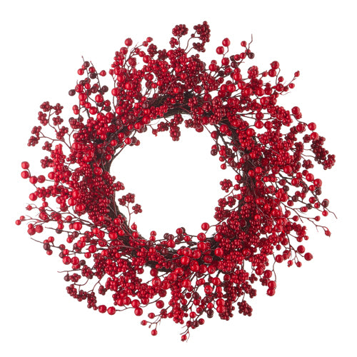 Raz Imports Red Berry Wreath | Putti Christmas Canada 