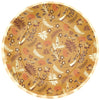 Sophistiplate Gold Harvest Wavy Paper Dinner Plate | Putti Celebrations