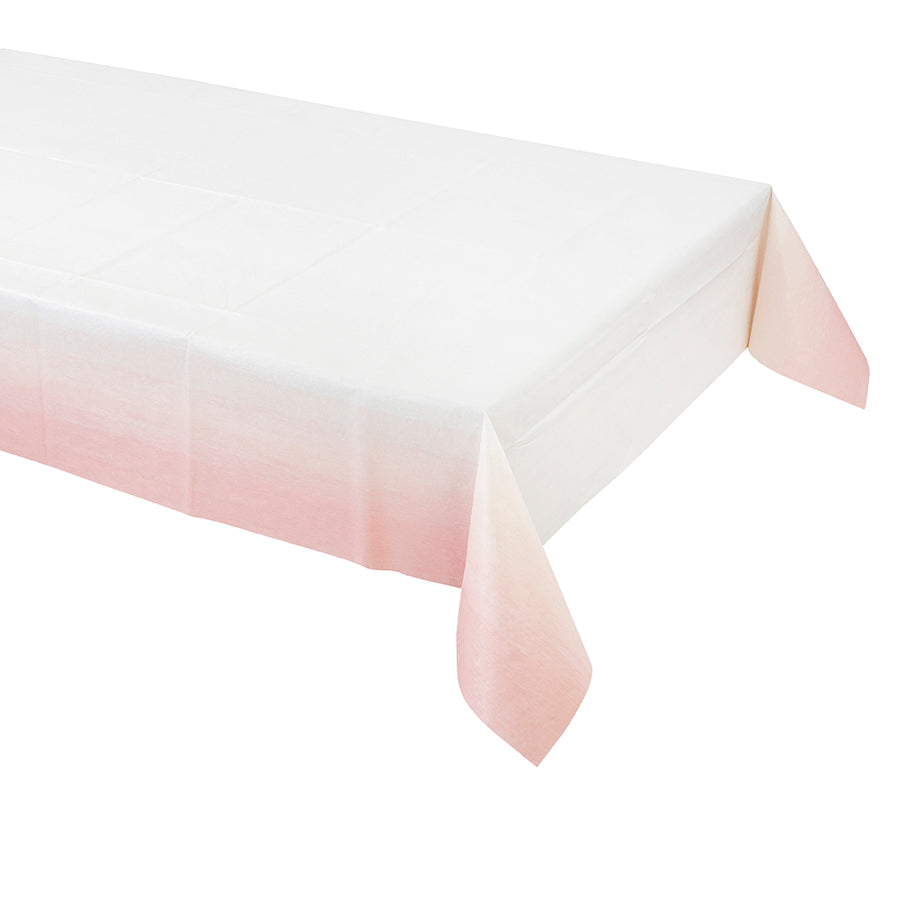"We Heart Pink" Paper Tablecover | Le Petite Putti Party Supplies