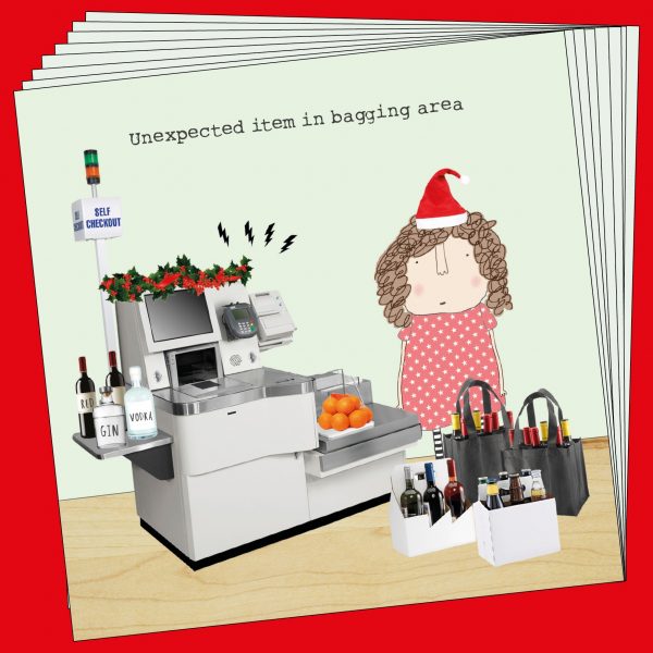 Rosie Made a Thing Box Set Christmas Cards - Bagging Area Xmas | Putti Christmas Canada 