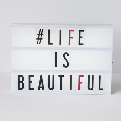 My Cinema Light Box - Large, A&C-Amped & Co., Putti Fine Furnishings