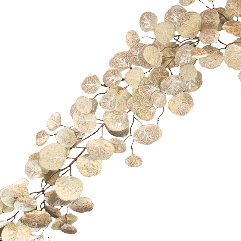 Champagne Eucalyptus Garland | Putti Christmas Decorations