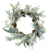 Needle Pine with Cones and Blue Berries Wreath