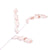 Pink Fur Spiral Spray  | Putti Christmas Decorations