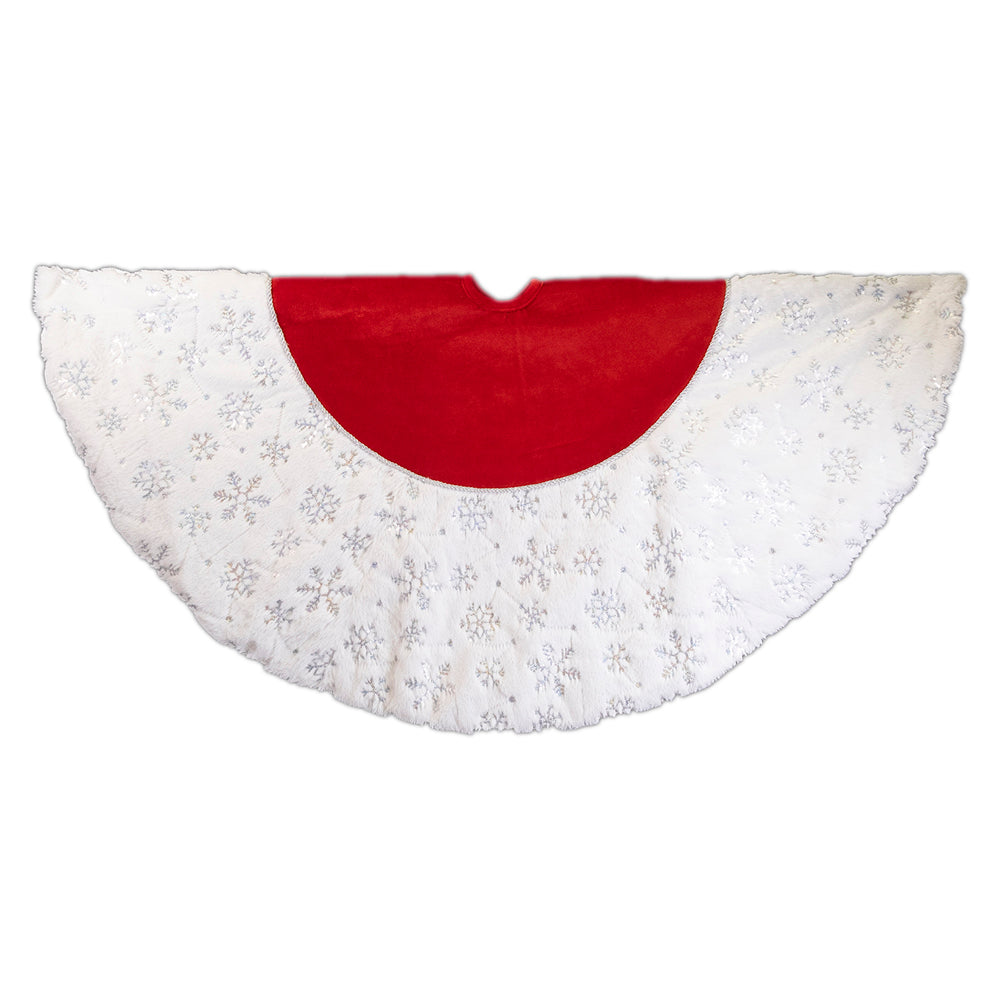 DIY Gift Bag Tree Skirt Hide Those Battery Packs  ctrl  curate