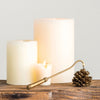 Gold Pinecone Candle Snuffer | Putti Christmas Canada