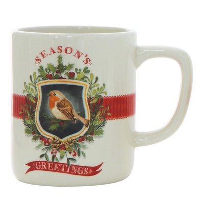 Holiday Birds Christmas Mugs