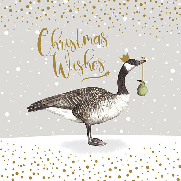The Art File "Christmas Wishes" Canada Goose Greeting Card Pack
