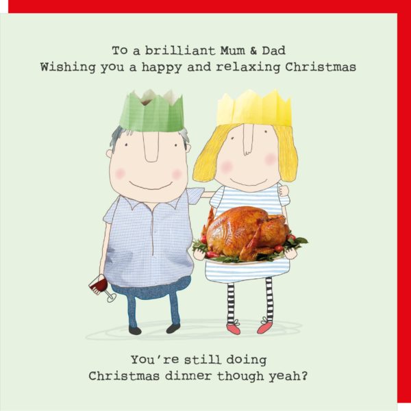 Rosie Made a Thing Christmas Card - Mum & Dad Xmas | Putti Christmas Canada 