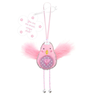 "You Are One Smart Unique Chick!" Pink Chick Decoration | Le Petite Putti