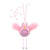 "You Are One Smart Unique Chick!" Pink Chick Decoration | Le Petite Putti 