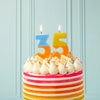 Multicolor Number Candle - Five