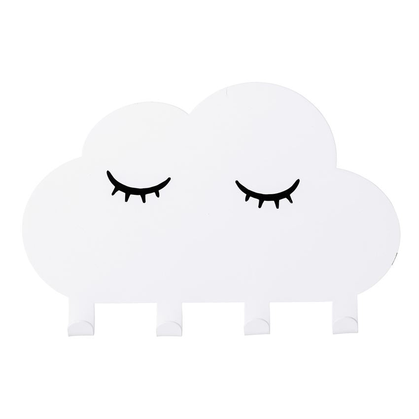  Sleepy Eyes Metal Cloud Wall Hook, BV-Bloomingville, Putti Fine Furnishings