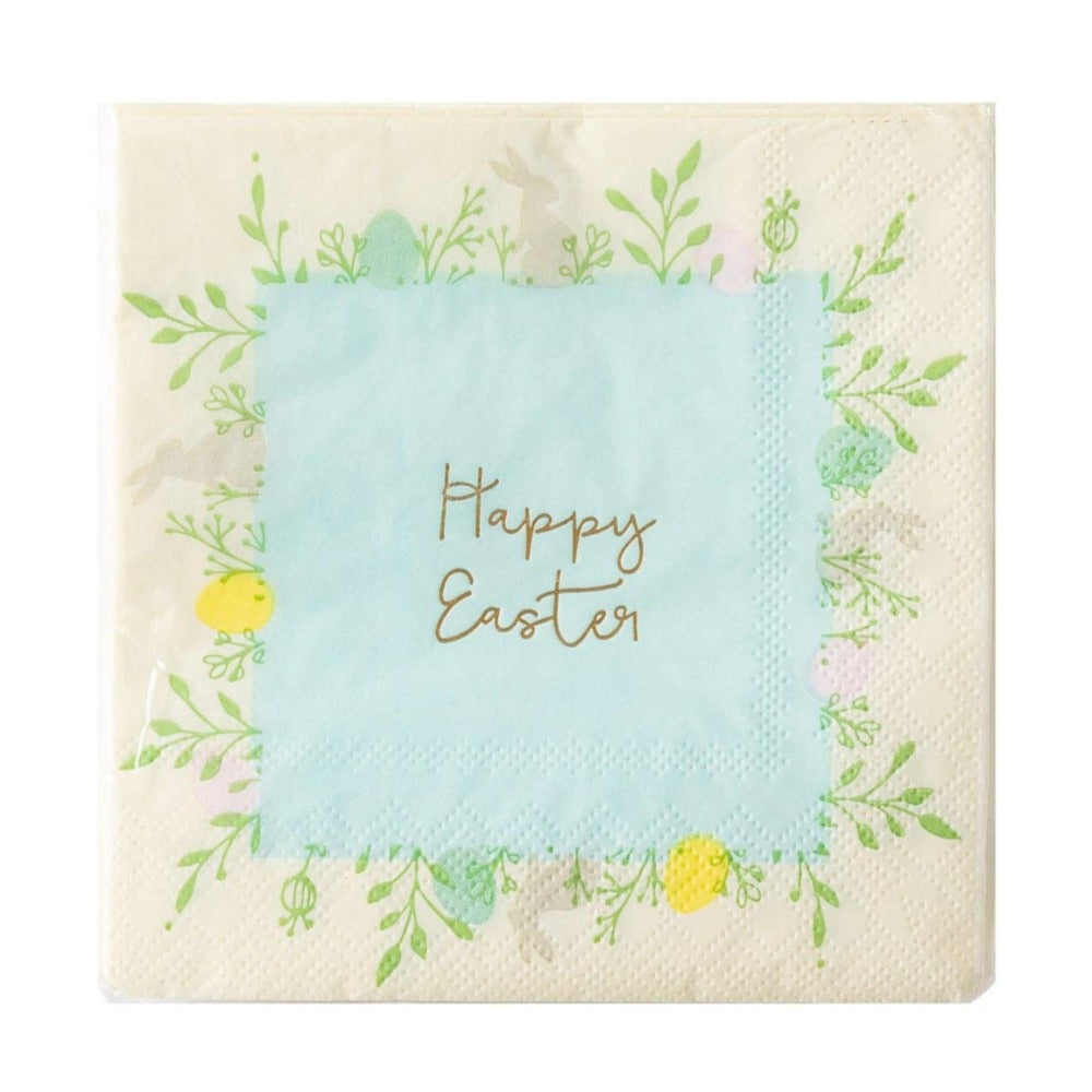 Happy Easter Cocktail Napkin