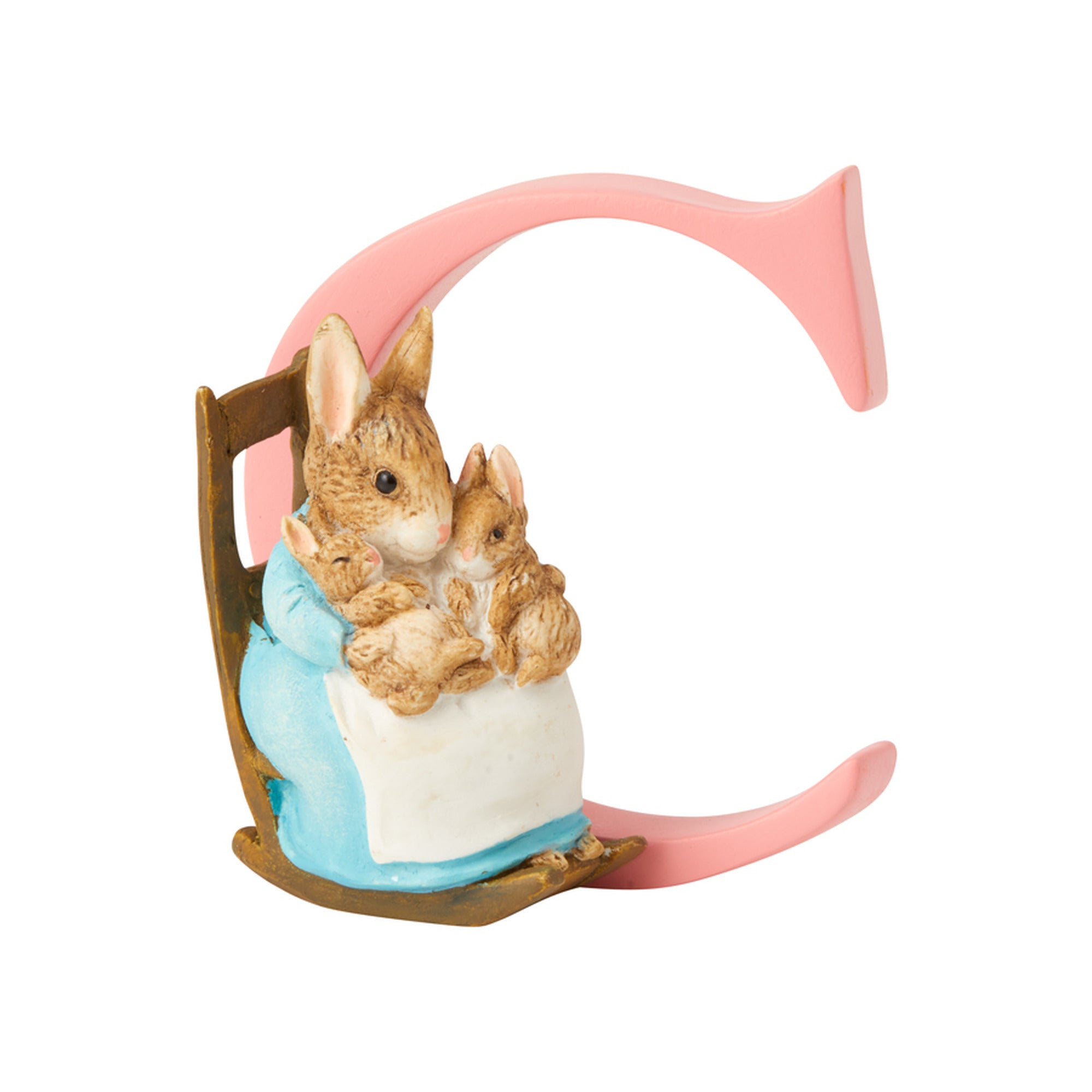 Gund "C" Mrs. Rabbit and Bunnie Alphabet Letter