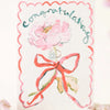 Sophie Amelia Congratulations Peony Greeting Card