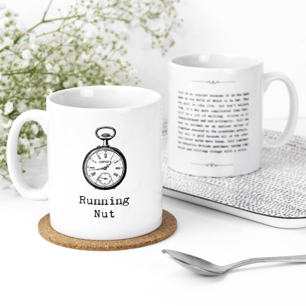 'Running Nut' Gift Boxed Mug