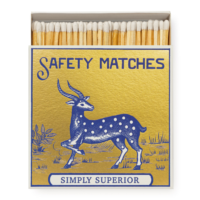 Archivist Gallery - Gold Deer Matchbox