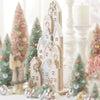 Pastel Iced Gingerbread Lighted Village