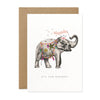 "It's Your Birthday" Elephant Greeting Card | Putti Fine Furnishings