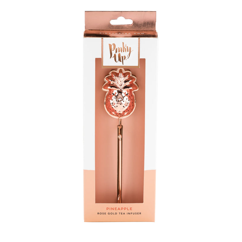 Pinky Up Rose Gold Pineapple Tea infusser