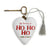 You Had Me At Ho Ho Ho Art Heart Ornament | Putti Christmas 