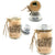 Classic Farmhouse Fraser Fir Mason Jar Candle | Putti Fine Furnishings 