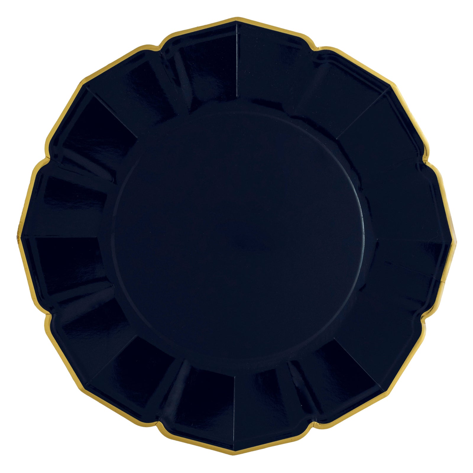 Navy Paper Plates - Dinner