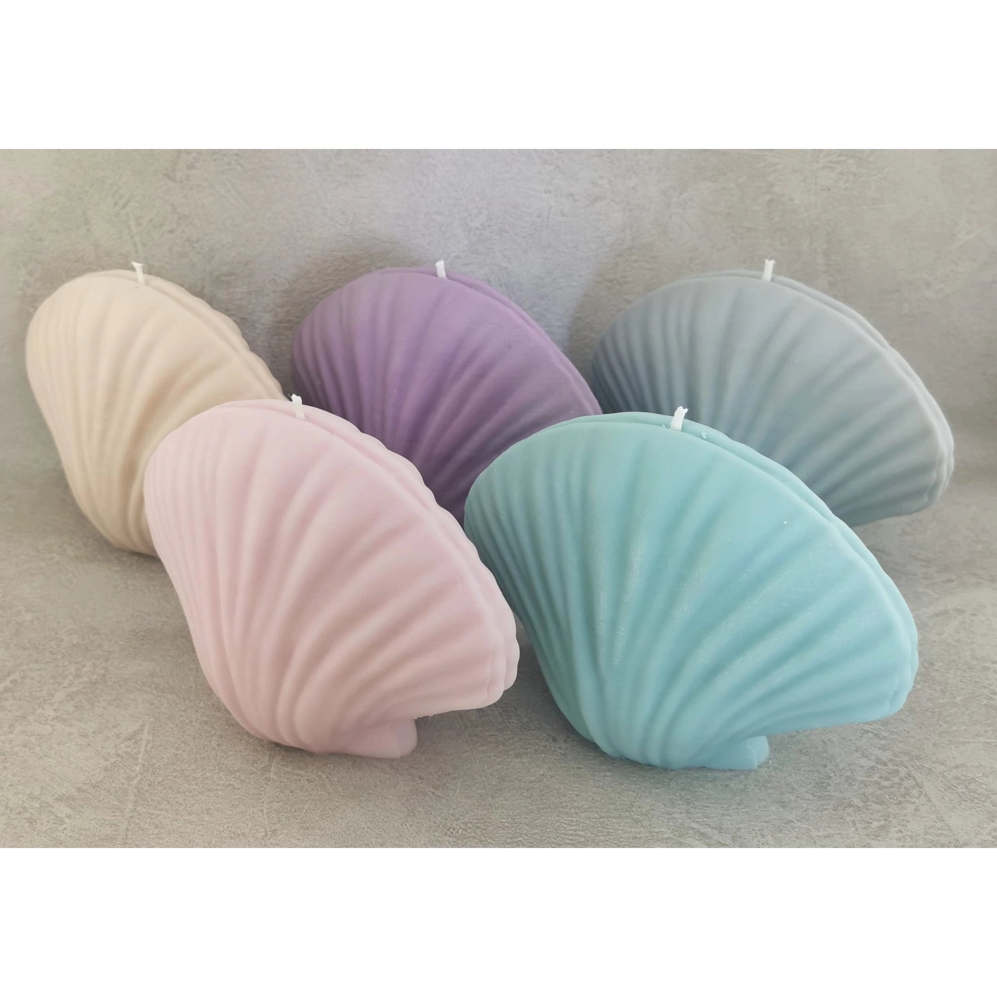 Large Shell Candle - Pink