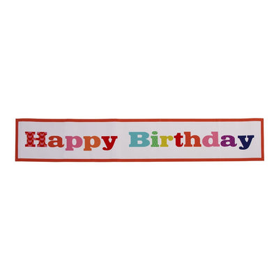 Birthday Bash "Happy Birthday" Giant Room Banner, TT-Talking Tables, Putti Fine Furnishings