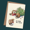 Beaver Christmas Card | Putti Christmas Celebrations
