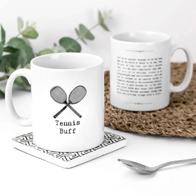 "Tennis Buff" Gift Boxed Mug