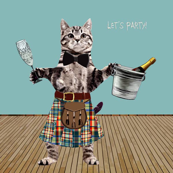 "Let's Party" Greeting Card