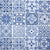 Blue Tiles Paper Lunch Napkins