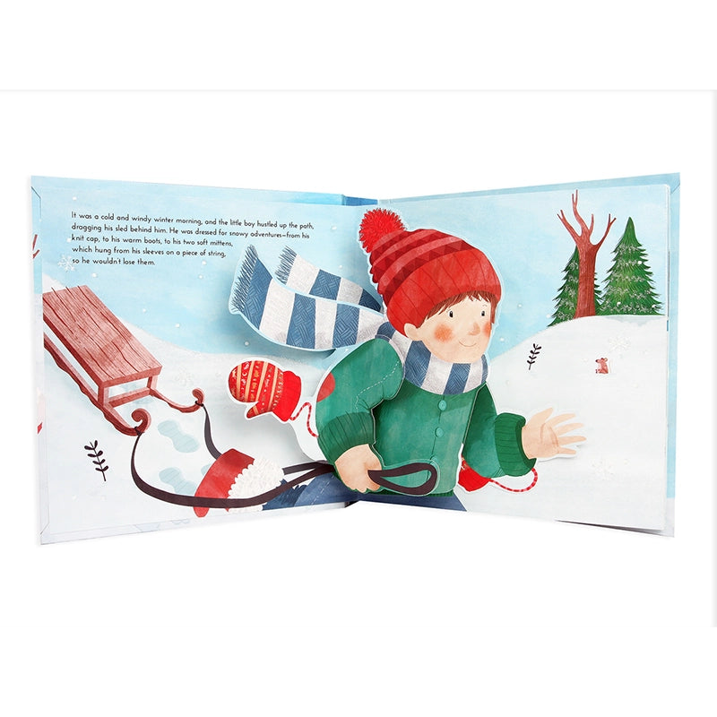 Up with Paper - The Mitten Pop Up Book | Le Petite Putti Canada 