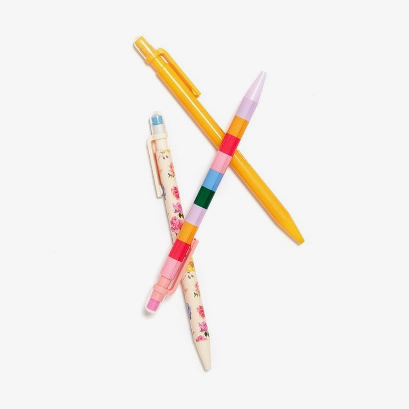 ban.do Glitter Write on Mechanical Pencil Set - Coming up Roses | Putti 