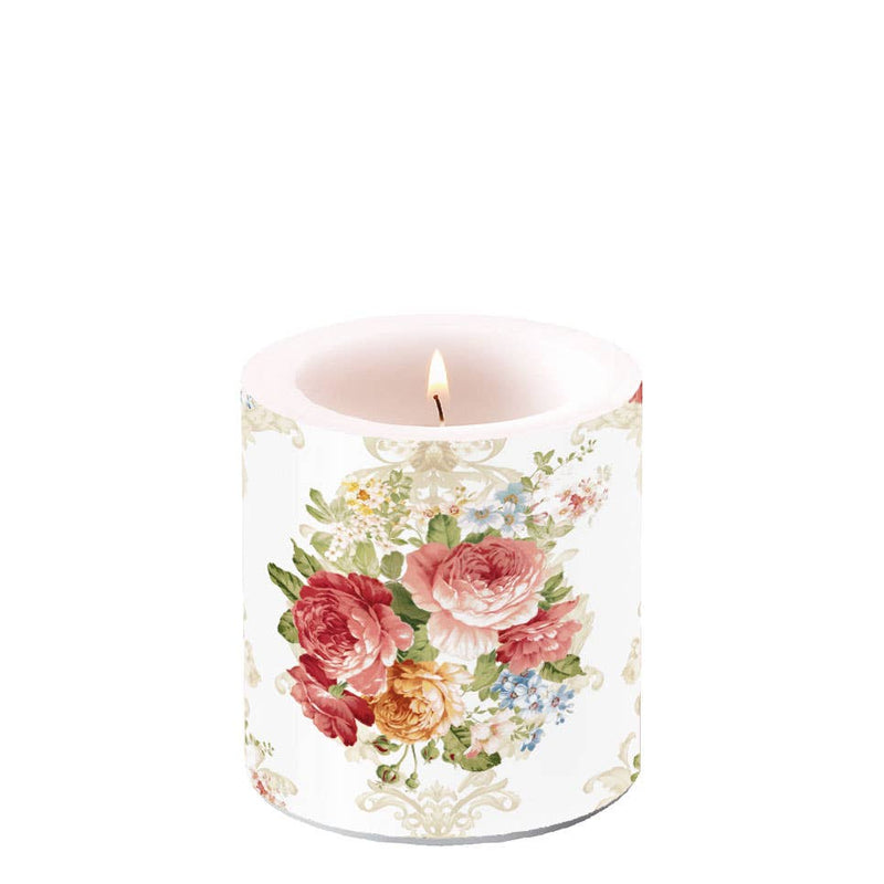 Sara Cream Candle - Small