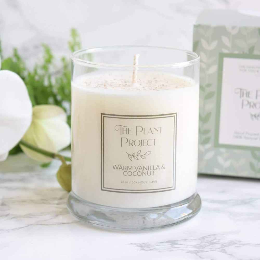 Vanilla Coconut Aromatherapy Soy Candle