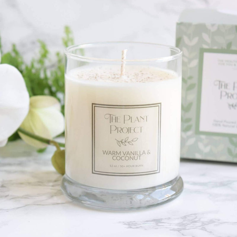 Vanilla Coconut Aromatherapy Soy Candle