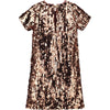 Hollie Hastie Coco Rose Gold Sequin Girls Party Dress | Le Petite Putti