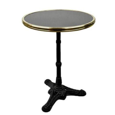 Absinthe Bistro Table - Black Marble, JLB-J L Bradshaws, Putti Fine Furnishings