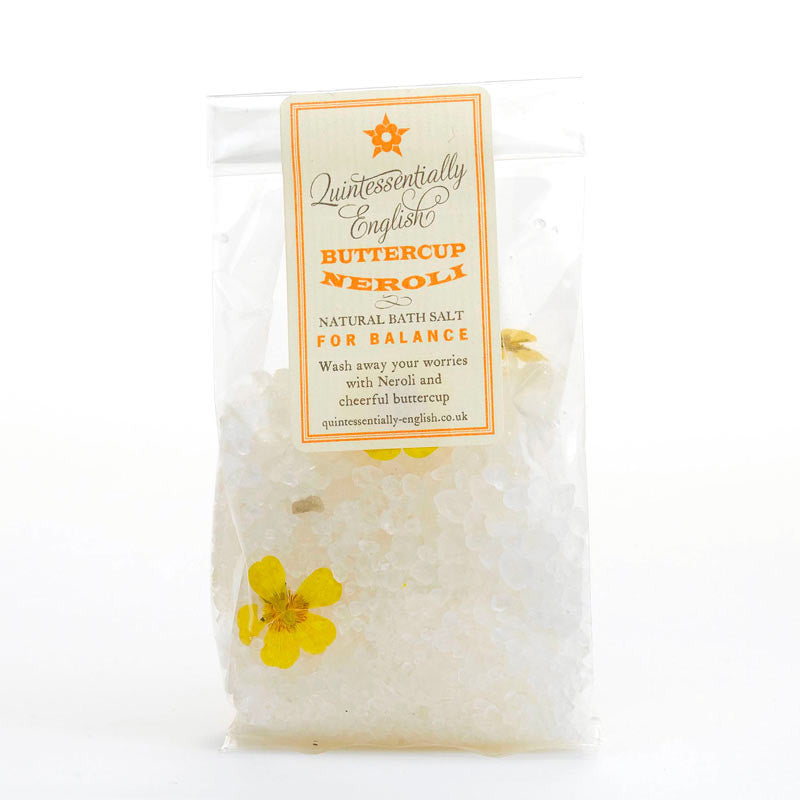 Quintessentially English | No.1 Buttercup Meadow Bath Salts | Putti Fine Furnishings 