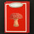 Toadstool "Season's Greetings" Hand Glittered Card