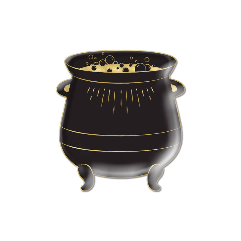 Spellbound Cauldron Shaped Paper Plate