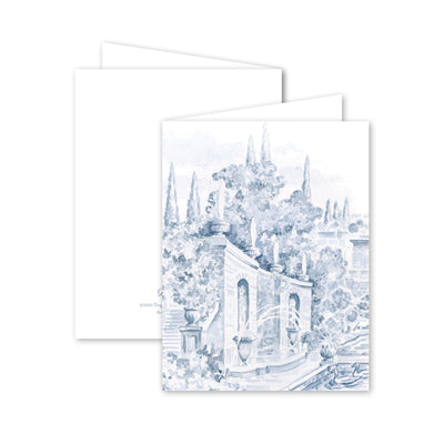 Dogwood Hill Blue Grisaille Card Box Set