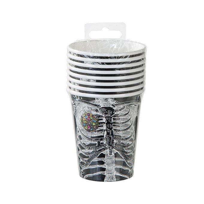  Skeleton Crew Paper Cups, TT-Talking Tables, Putti Fine Furnishings