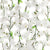 White Silk Cherry Blossom Flower Garland