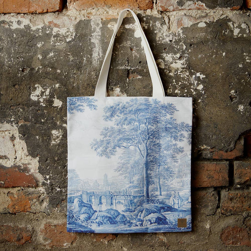 Landscape Organic Cotton Tote Bag | Putti Fine Fashions Canada 