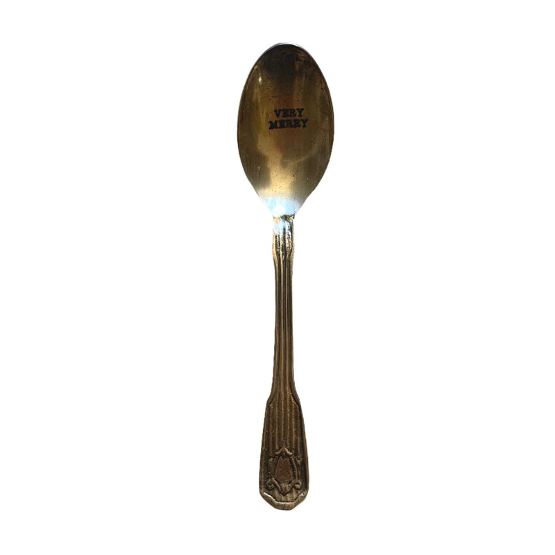 "Very Merry" Spoon | Putti Fine Furnishings 