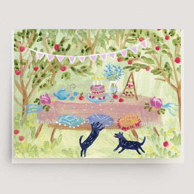 "Orchard Party" Greeting Card